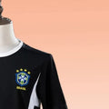 Retro 2002 Brazil Goalkeeper Black jersey Fan Version