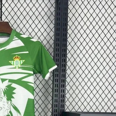 202526 Real Betis Hummel x Limited-edition Naruto jersey Kid Kits Size 16-28