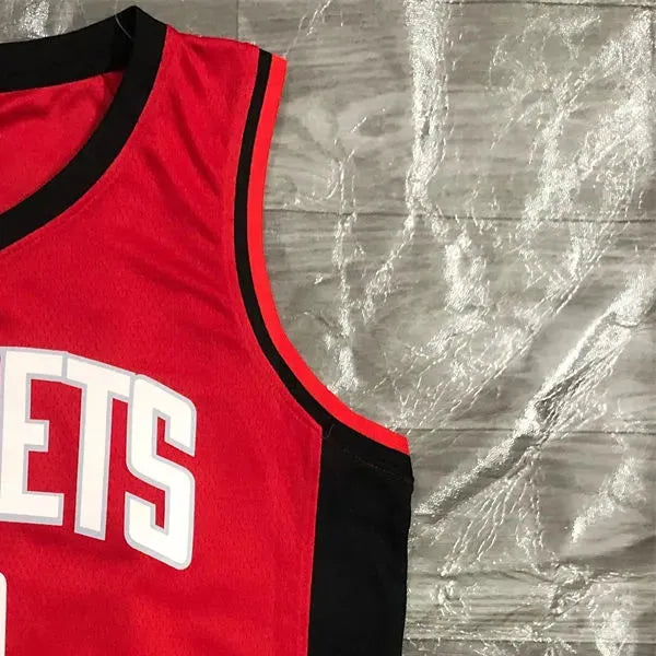 NBA Houston Rockets V-Neck Red Jersey WESTBROOK#0 S-XXL