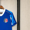 202627 Santa Cruz FC Goalkeeper Blue Jersey Fan Version