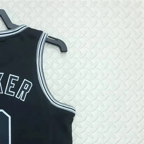 NBA San Antonio Spurs Round Neck Black jersey PARKER#9 S-XXL