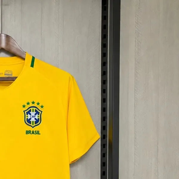 Retro 2016 Brazil Home Jersey