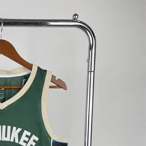 NBA Milwaukee Bucks V-Neck Green jersey ANTETOKOUNMPO#34 S-XXL