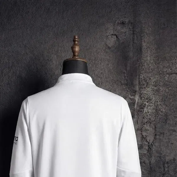 202526 Valencia Half-Pull long Sleeve White Hoodie