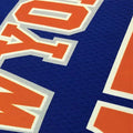 NBA New York Knicks Round Neck Blue jersey LIN#17 S-XXL