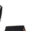 2425 Roma Black Training Set Shirt and Shorts