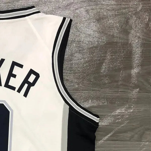 NBA San Antonio Spurs V-Neck White jersey PARKER#9 S-XXL