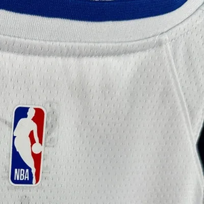 NBA Dallas Mavericks V-Neck White Jersey FLAGG#32 S-XXL
