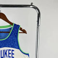 NBA Milwaukee Bucks 2024 Round Neck City Edition Blue jersey LILLARD#0 S-XXL