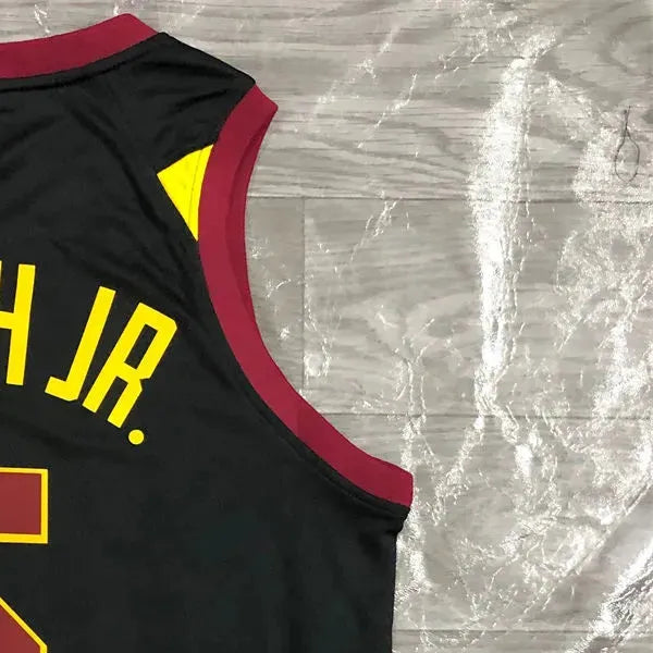 NBA Cleverland Cavaliers V-Neck Black jersey SMITH JR.#5 S-XXL
