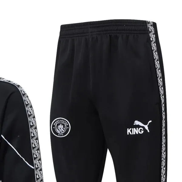 2026 Manchester City Black Jacket Training Suit Set