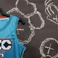 NBA Oklahoma City Thunder V-Neck Blue Jersey DURANT#35 S-XXL