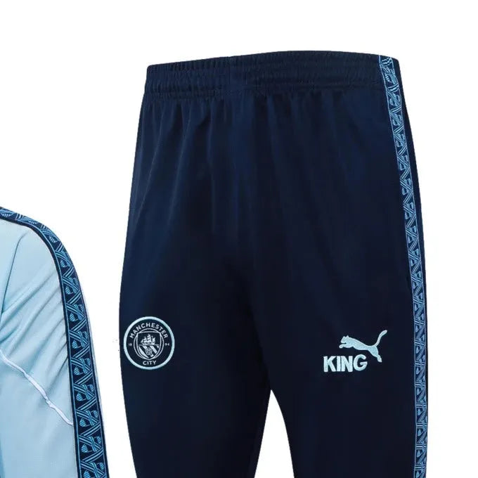 2026 Manchester City Light blue Jacket Training Suit Set