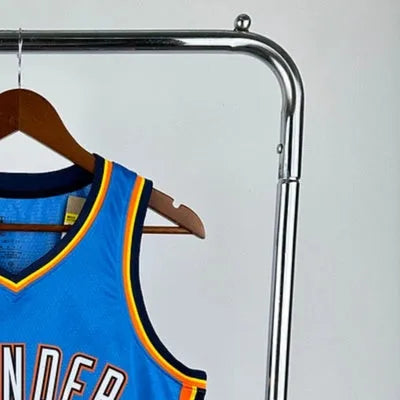 NBA Oklahoma City Thunder V-Neck Blue Jersey GILGEOUS-ALEXANDER#2 S-XXL