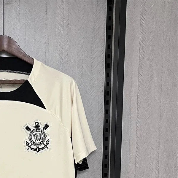 202425 Corinthians Training Black Jersey Fan Version