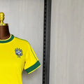 Retro 1998 Brazil Home Womens Jersey