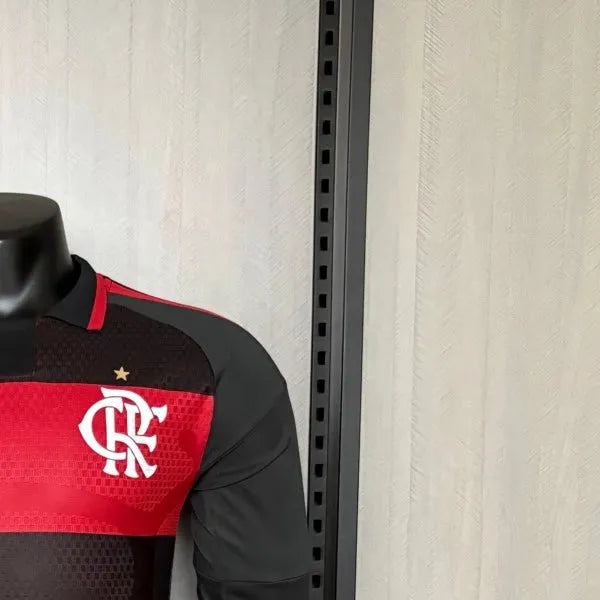 202627 Flamengo Home Jersey Long Sleeve Player Version