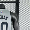 NBA 2026 San Antonio Spurs Grey jersey SOCHAN#10