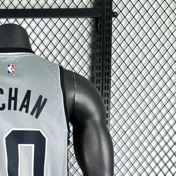 NBA 2026 San Antonio Spurs Grey jersey SOCHAN#10