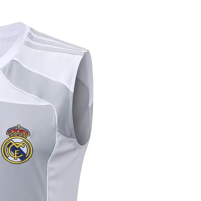 2026 Real Madrid Pale Training Set Shirt and Shorts