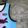 NBA Miami Hearts round neck Gradient Jersey OLADIPO#4 S-XXL