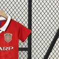 Retro Manchester United 9900 home jersey Kid Kits Size 16-28