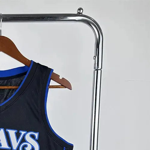 NBA Dallas Mavericks 2024 V-Neck Black Jersey THOMPSON#31 S-XXL