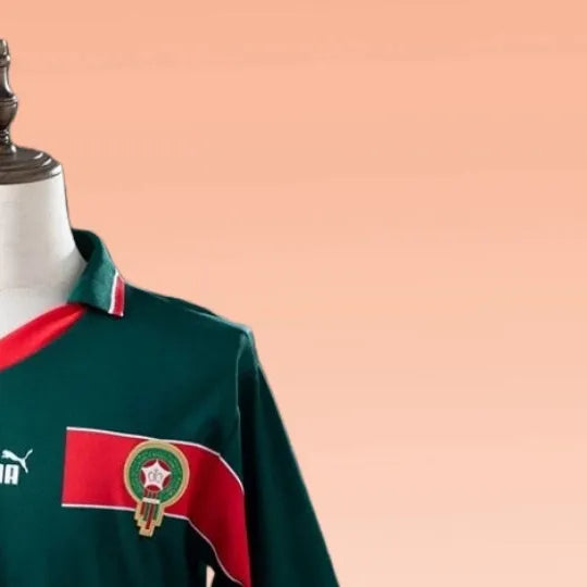 Retro Morocco 1998 Second Away jersey Fan Version