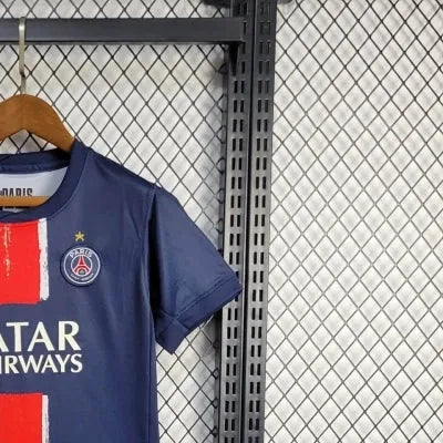 202425 PSG home Champion Version jersey kids Kits size 16-28