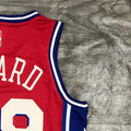 NBA Philadelphia 76ers V-Neck Red Jersey HOWARD#39 S-XXL