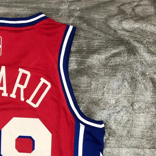 NBA Philadelphia 76ers V-Neck Red Jersey HOWARD#39 S-XXL