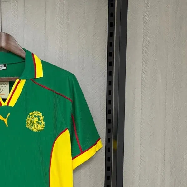 Retro Cameroon 1998 home jersey Fan Version
