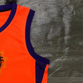 NBA Phoenix Suns V-Neck Orange jersey NASH#13 S-XXL