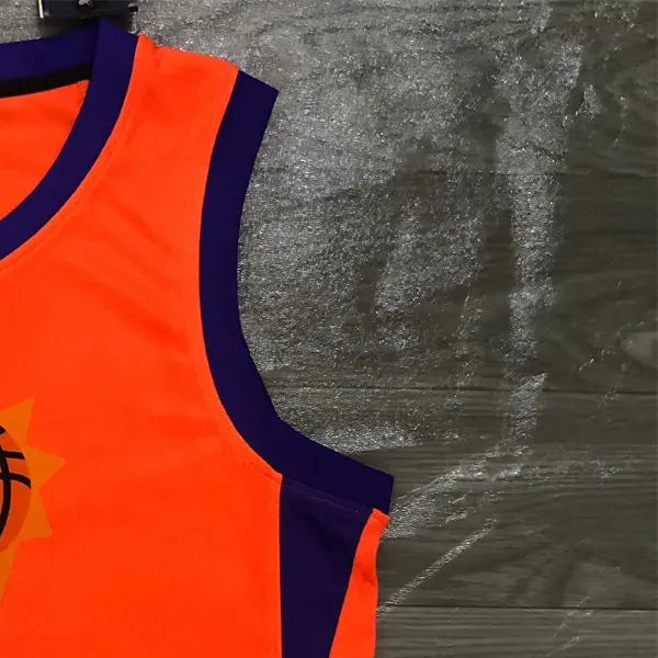 NBA Phoenix Suns V-Neck Orange jersey NASH#13 S-XXL