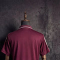 202526 Bayern Munich Training Wine Red Polo Fan version