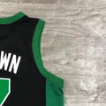 NBA Boston Celtics Round Neck Black Jersey BROWN#7 S-XXL