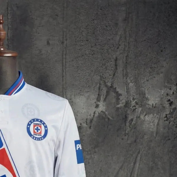 Retro Cruz Azul 1998 Away Jersey Long Sleeve Fan Version