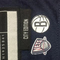 NBA Brooklyn Nets V-Neck Black 75th anniversary Jersey DURANT#7 S-XXL