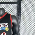 NBA Philadelphia 76ers 2026 Vintage Style Black Jersey MAXEY#0