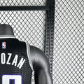 NBA Scaramento Kings V-Neck Black jersey DeROZAN#10 S-XXL