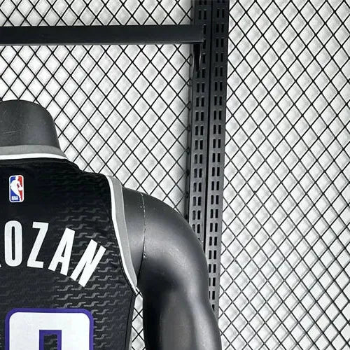 NBA Scaramento Kings V-Neck Black jersey DeROZAN#10 S-XXL