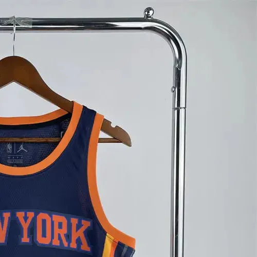 NBA New York Knicks V-Neck JORDAN Edition Black jersey RANDLE#30 S-XXL