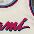 NBA Miami Hearts round neck White Jersey ADEBAYO#13 S-XXL