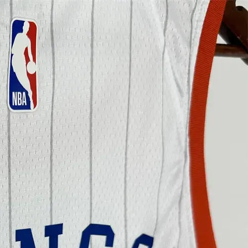 NBA New York Knicks 2425 City Edition Round Neck White jersey BRUNSON#11 S-XXL