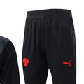 202526 AC Milan Black Long-sleeved half-pull training kit Football team kit