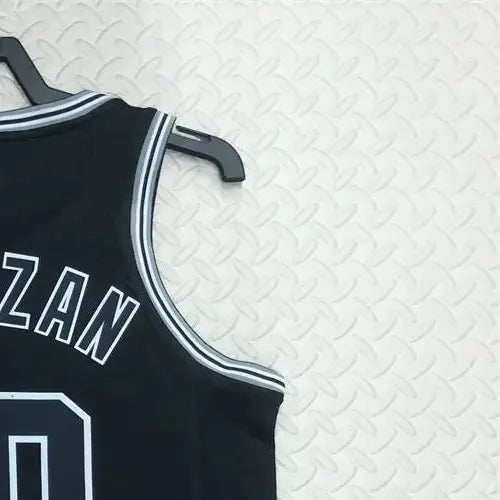 NBA San Antonio Spurs Round Neck Black jersey DeROZAN#10 S-XXL