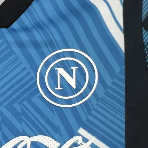 202425 Napoli Coca-Cola Joint edition jersey Kid Kits Size 16-28