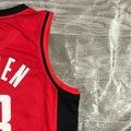 NBA Houston Rockets V-Neck Red Jersey HAEDEN#13 S-XXL