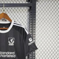 202526 Liverpool Goalkeeper Black Jersey Fan Version
