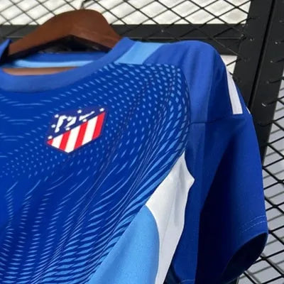 202526 Atletico Madrid Goalkeeper Blue jersey Fan version